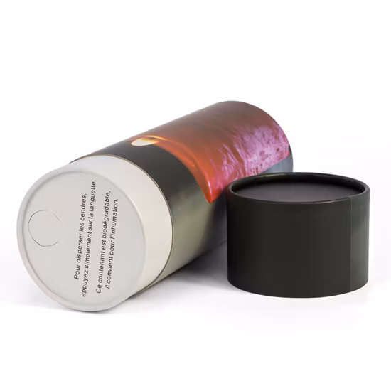 Firstsail Eco Friendly Bio Candela Cremazione Carta Scatter Tube Keepsail Pet Urna Piccola Cenere Lapide Custodia